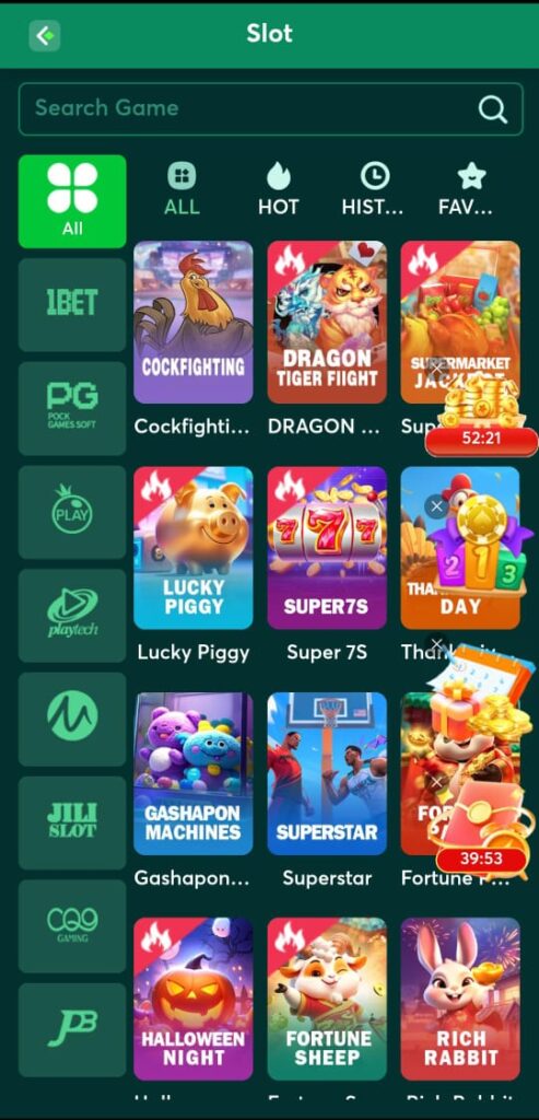 Crash 7 bet Game
