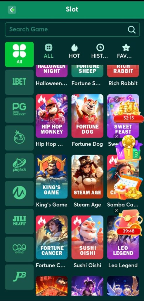 Crash 7 bet Game