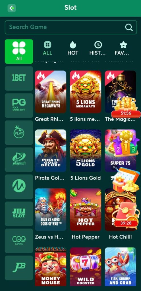 Crash 7 bet Game
