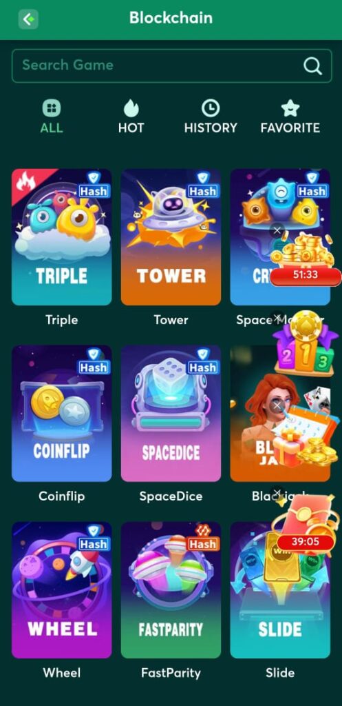 Crash 7 bet Game